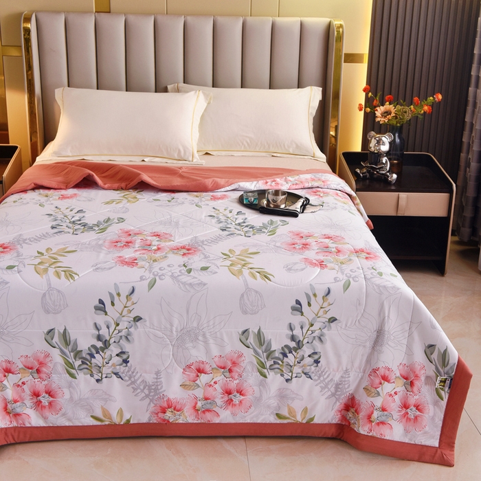 91家纺网 家纺一手货源 找家纺 美丽折家纺 2025新款乳胶被 蜜糖