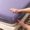 91家纺网 家纺一手货源 找家纺 莱登卡奴 2023新款全棉单品-床笠-床单-枕套 纯色-暗紫