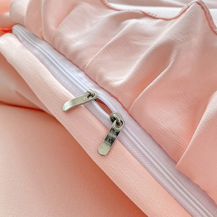 91家纺网 家纺一手货源 找家纺 唐人居 2025新款水洗棉麻刺绣四件套-春意 玉色