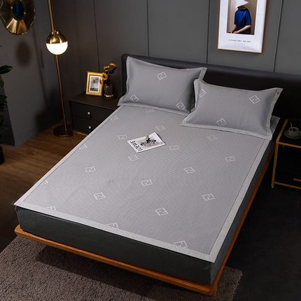 91家纺网 家纺一手货源 找家纺 （总）席之家 2024新款冰豆豆凉感床笠款凉席系列