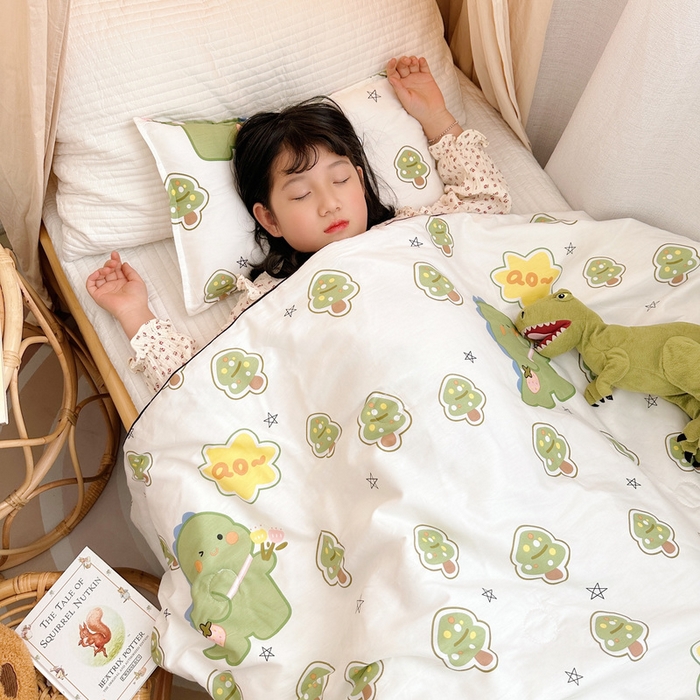 91家纺网 家纺一手货源 找家纺 鱼宝 2023新款40支全棉无荧光儿童夏被 魔法龙