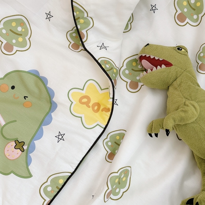 91家纺网 家纺一手货源 找家纺 鱼宝 2023新款40支全棉无荧光儿童夏被 魔法龙