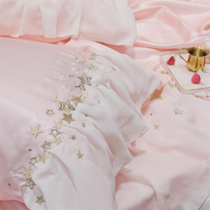 91家纺网 家纺一手货源 找家纺 MIU缪家居 2023款冰丝凉席 安娜 粉色