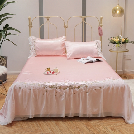 MIU缪家居 2023款冰丝凉席 安娜 粉色