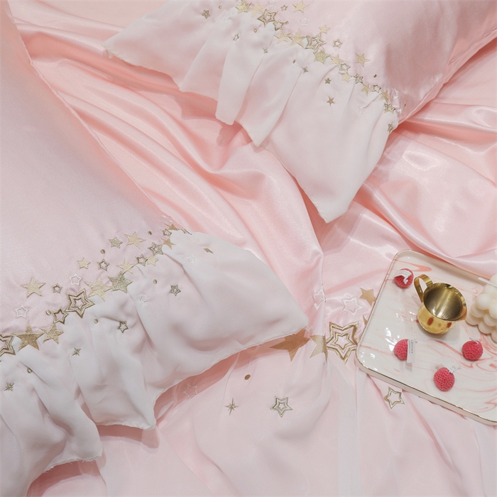 91家纺网 家纺一手货源 找家纺 MIU缪家居 2023款冰丝凉席 安娜 粉色