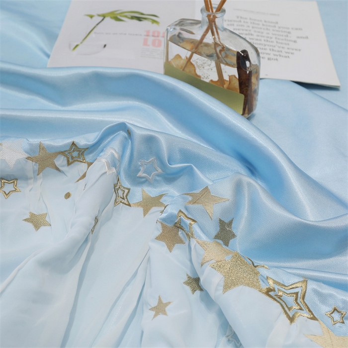 91家纺网 家纺一手货源 找家纺 MIU缪家居 2023款冰丝凉席 安娜 天蓝色