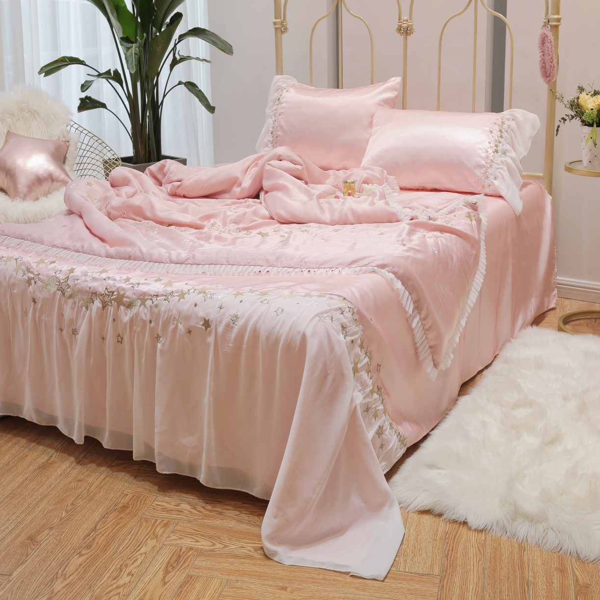 91家纺网 家纺一手货源 找家纺 （总）MIU缪家居 2023款冰丝凉席 安娜