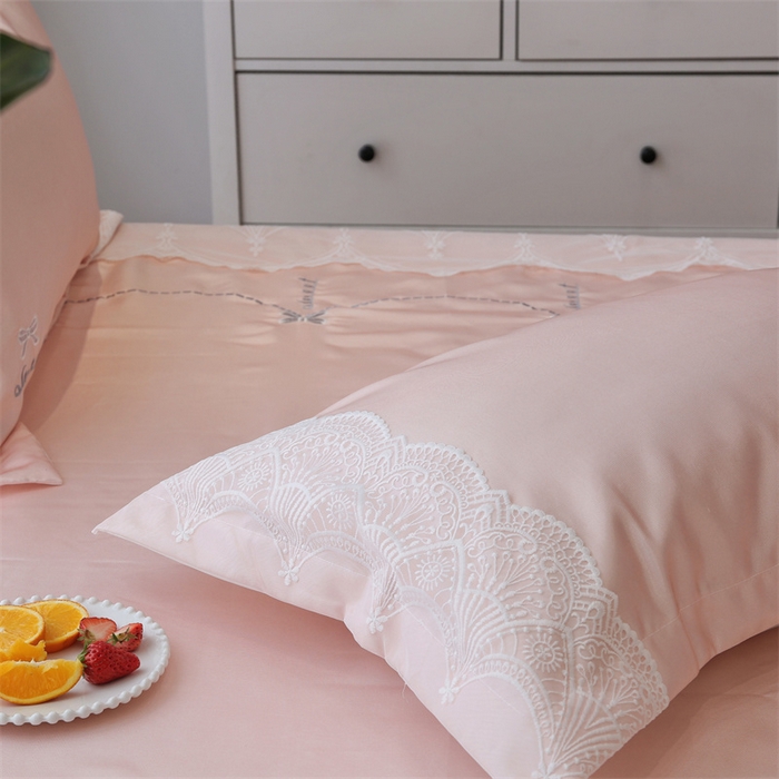 91家纺网 家纺一手货源 找家纺 MIU缪家居 2023款冰丝凉席 蕾妮 粉色