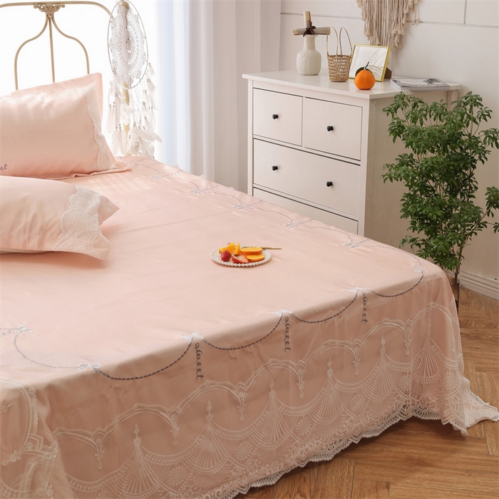 91家纺网 家纺一手货源 找家纺 MIU缪家居 2023款冰丝凉席 蕾妮 粉色