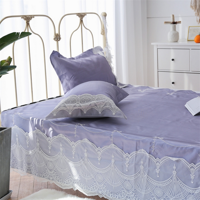 91家纺网 家纺一手货源 找家纺 MIU缪家居 2023款冰丝凉席 蕾妮 紫色