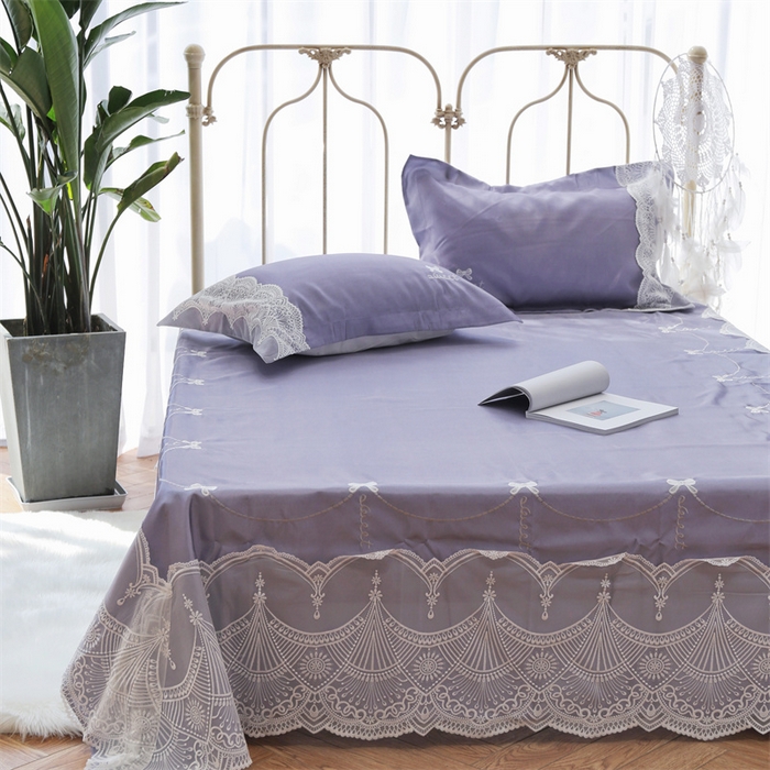 91家纺网 家纺一手货源 找家纺 MIU缪家居 2023款冰丝凉席 蕾妮 紫色