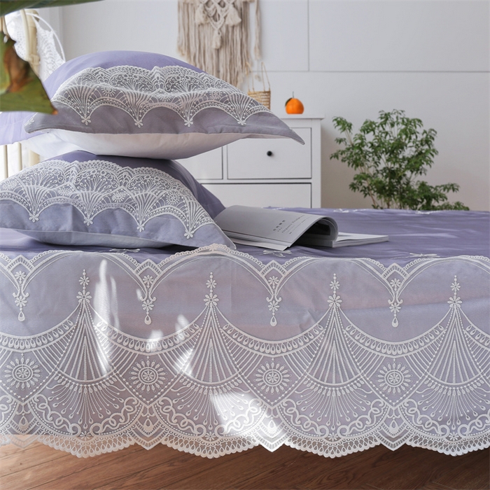 91家纺网 家纺一手货源 找家纺 MIU缪家居 2023款冰丝凉席 蕾妮 紫色