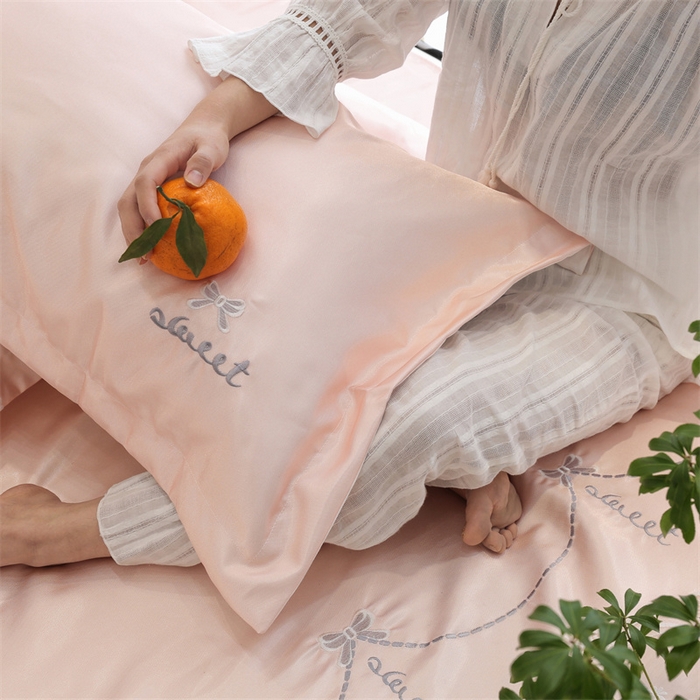 91家纺网 家纺一手货源 找家纺 MIU缪家居 2023款冰丝凉席 蕾妮 粉色