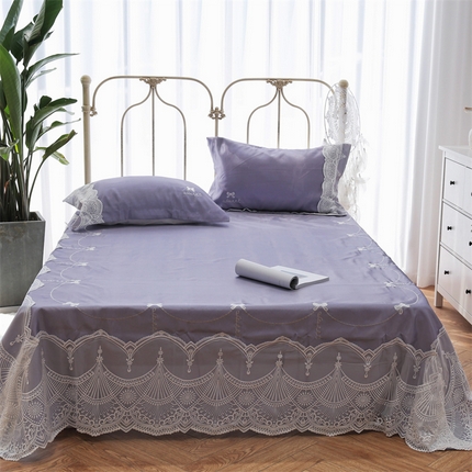 91家纺网 家纺一手货源 找家纺 MIU缪家居 2023款冰丝凉席 蕾妮 紫色