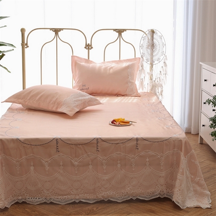 91家纺网 家纺一手货源 找家纺 MIU缪家居 2023款冰丝凉席 蕾妮 粉色