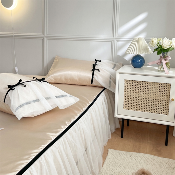 91家纺网 家纺一手货源 找家纺 MIU缪家居 2023款冰丝凉席 洛丽塔 黄色