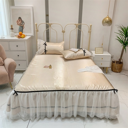 91家纺网 家纺一手货源 找家纺 （总）MIU缪家居 2023款冰丝凉席 洛丽塔(店铺拍)