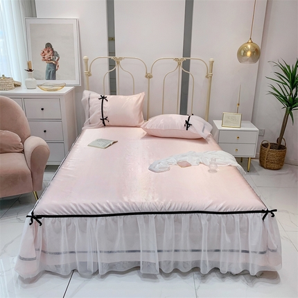 91家纺网 家纺一手货源 找家纺 （总）MIU缪家居 2023款冰丝凉席 洛丽塔(店铺拍)