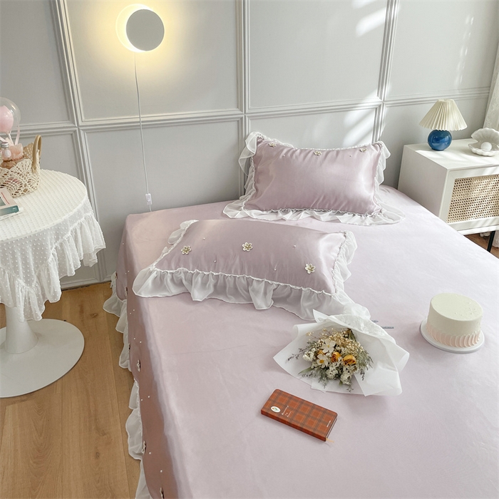 91家纺网 家纺一手货源 找家纺 MIU缪家居 2023款冰丝凉席 仙本娜 粉色