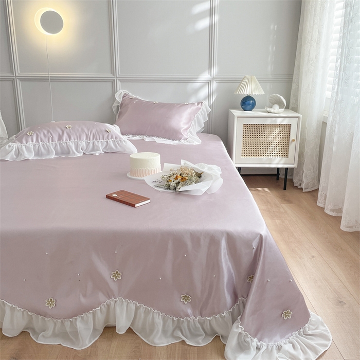 91家纺网 家纺一手货源 找家纺 MIU缪家居 2023款冰丝凉席 仙本娜 粉色