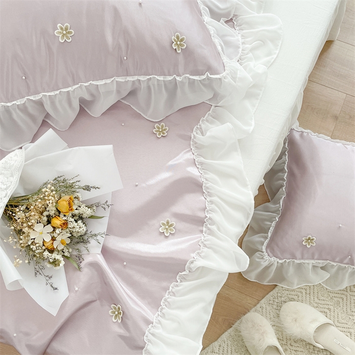 91家纺网 家纺一手货源 找家纺 MIU缪家居 2023款冰丝凉席 仙本娜 粉色