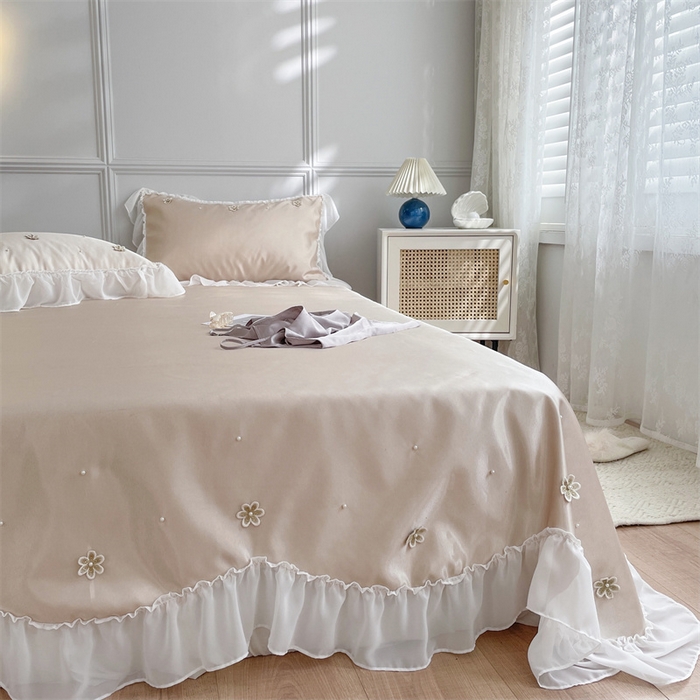 91家纺网 家纺一手货源 找家纺 MIU缪家居 2023款冰丝凉席 仙本娜 黄色