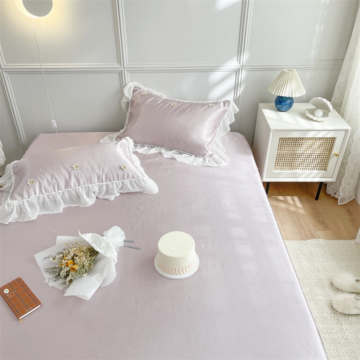 91家纺网 家纺一手货源 找家纺 MIU缪家居 2023款冰丝凉席 仙本娜 粉色