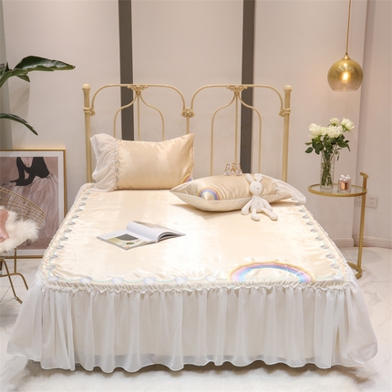 MIU缪家居 2023款冰丝凉席 小彩虹 黄色