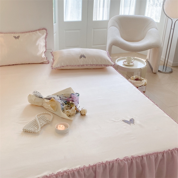 91家纺网 家纺一手货源 找家纺 MIU缪家居 2023款冰丝凉席 紫藤 香槟色