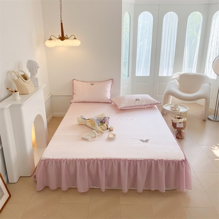 MIU缪家居 2023款冰丝凉席 紫藤 粉色