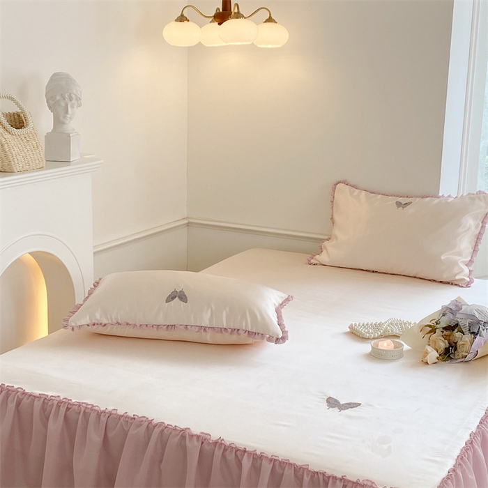 91家纺网 家纺一手货源 找家纺 MIU缪家居 2023款冰丝凉席 紫藤 香槟色