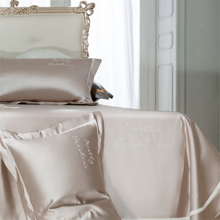 91家纺网 家纺一手货源 找家纺 MIU缪家居 2023款珍珠丝凉席 简爱（棚拍） 香槟金