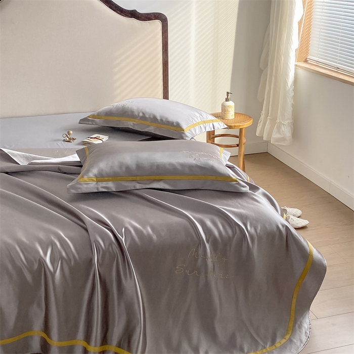 91家纺网 家纺一手货源 找家纺 MIU缪家居 2023款珍珠丝凉席 简爱（实拍） 气质灰