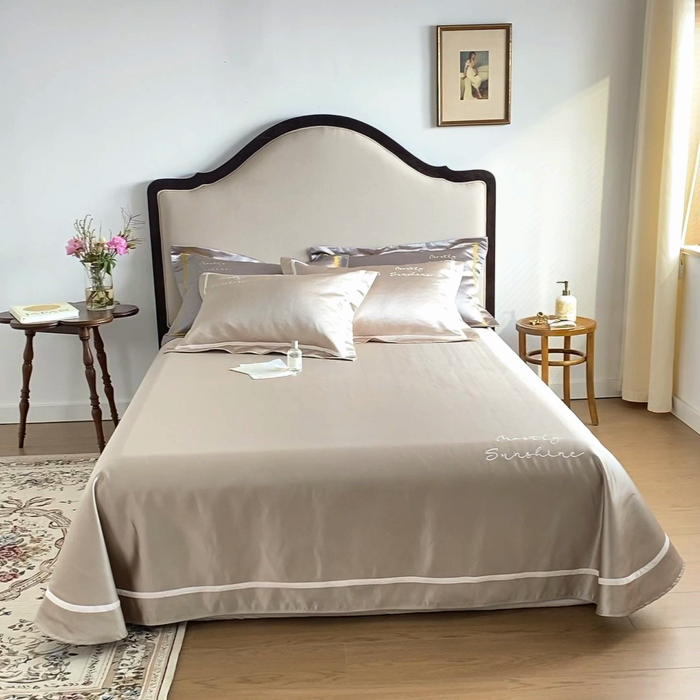 91家纺网 家纺一手货源 找家纺 MIU缪家居 2023款珍珠丝凉席 简爱（实拍） 香槟金