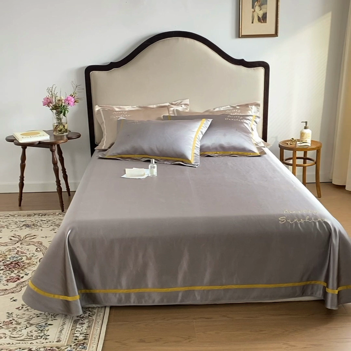 91家纺网 家纺一手货源 找家纺 MIU缪家居 2023款珍珠丝凉席 简爱（实拍） 气质灰