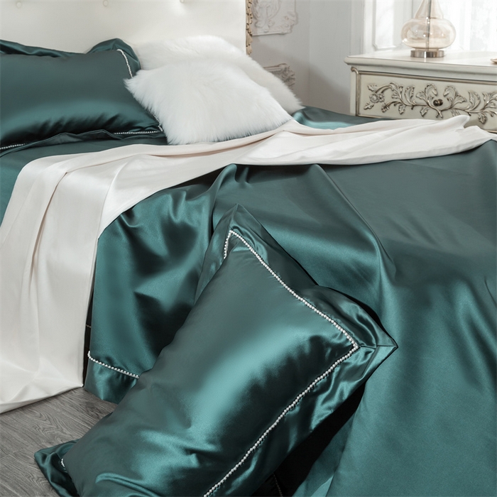 91家纺网 家纺一手货源 找家纺 （总）MIU缪家居 2023款珍珠丝凉席  珍妮（棚拍）