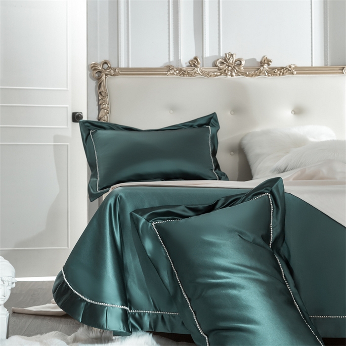 91家纺网 家纺一手货源 找家纺 （总）MIU缪家居 2023款珍珠丝凉席  珍妮（棚拍）