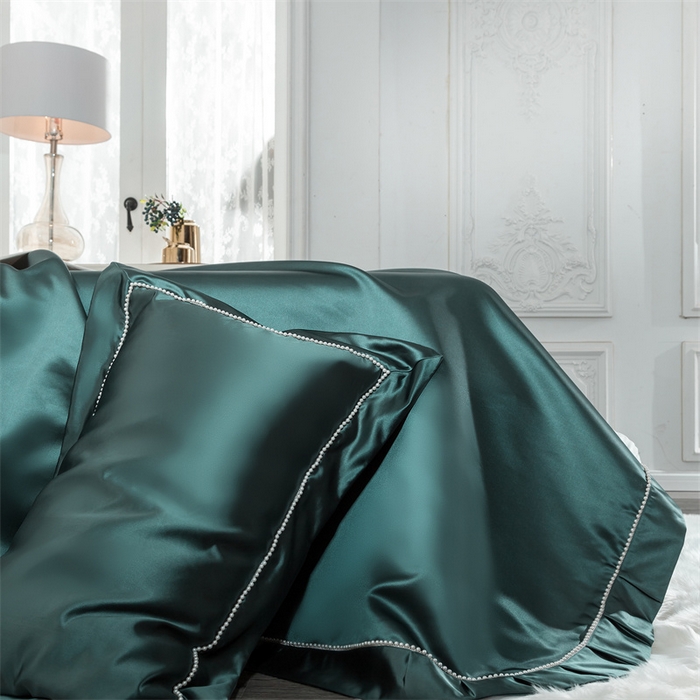 91家纺网 家纺一手货源 找家纺 （总）MIU缪家居 2023款珍珠丝凉席  珍妮（棚拍）