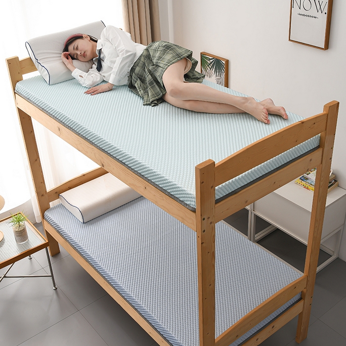 91家纺网 家纺一手货源 找家纺 亿丁点2023新款豆豆床垫 浅绿