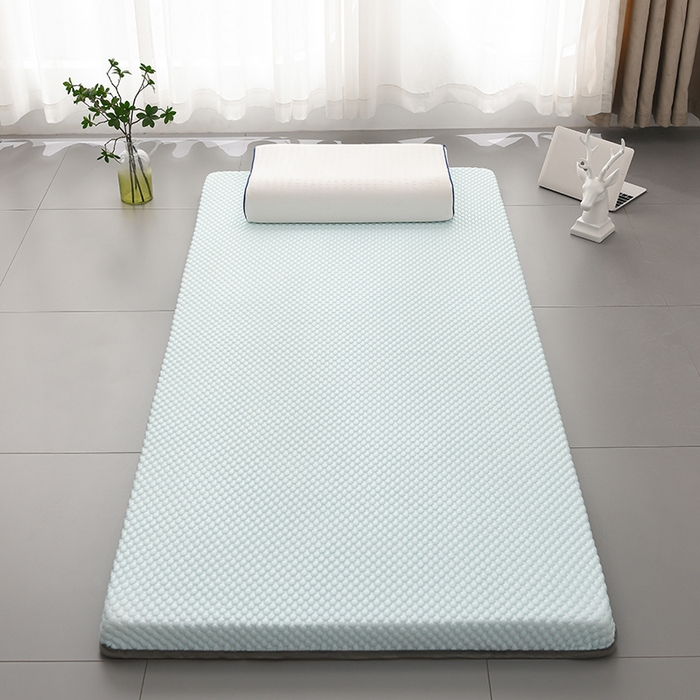 91家纺网 家纺一手货源 找家纺 亿丁点2023新款豆豆床垫 浅绿