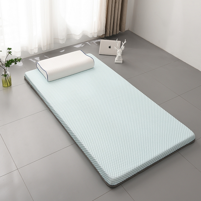 91家纺网 家纺一手货源 找家纺 亿丁点2023新款豆豆床垫 浅绿