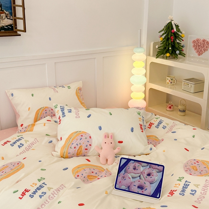 91家纺网 家纺一手货源 找家纺 昔可2023新款甜品系列 可口甜甜圈