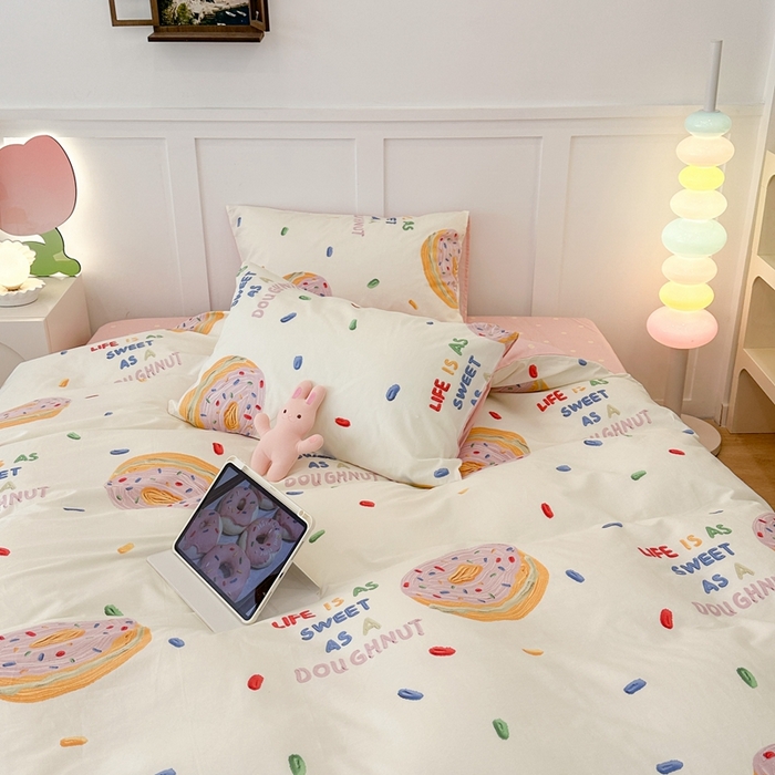 91家纺网 家纺一手货源 找家纺 昔可2023新款甜品系列 可口甜甜圈