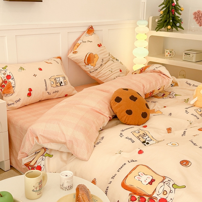 91家纺网 家纺一手货源 找家纺 昔可2023新款甜品系列 牛奶吐司