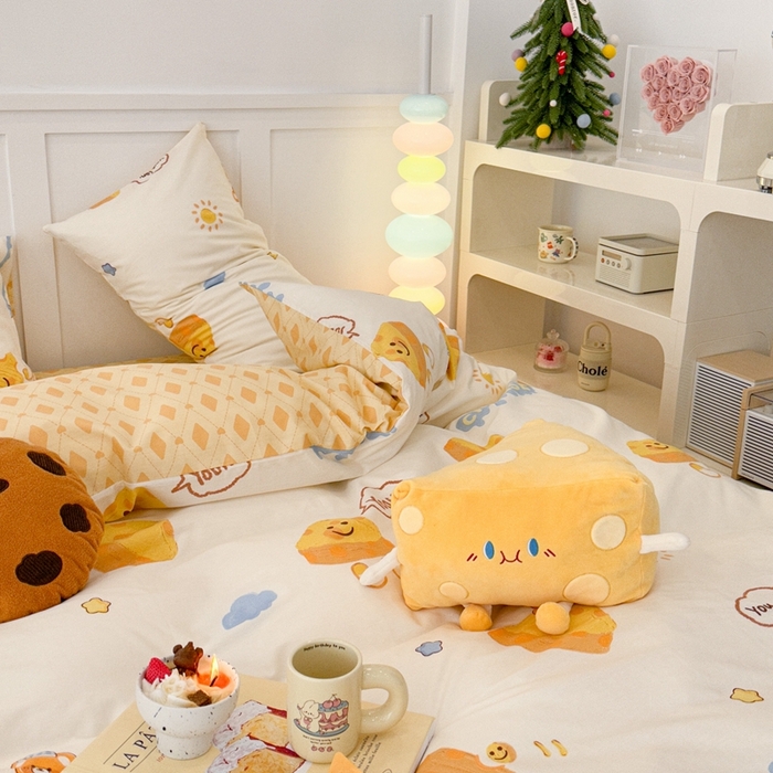 91家纺网 家纺一手货源 找家纺 昔可2023新款甜品系列 一口奶酪