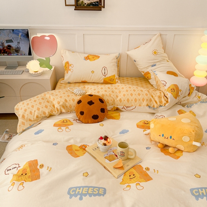 91家纺网 家纺一手货源 找家纺 昔可2023新款甜品系列 一口奶酪