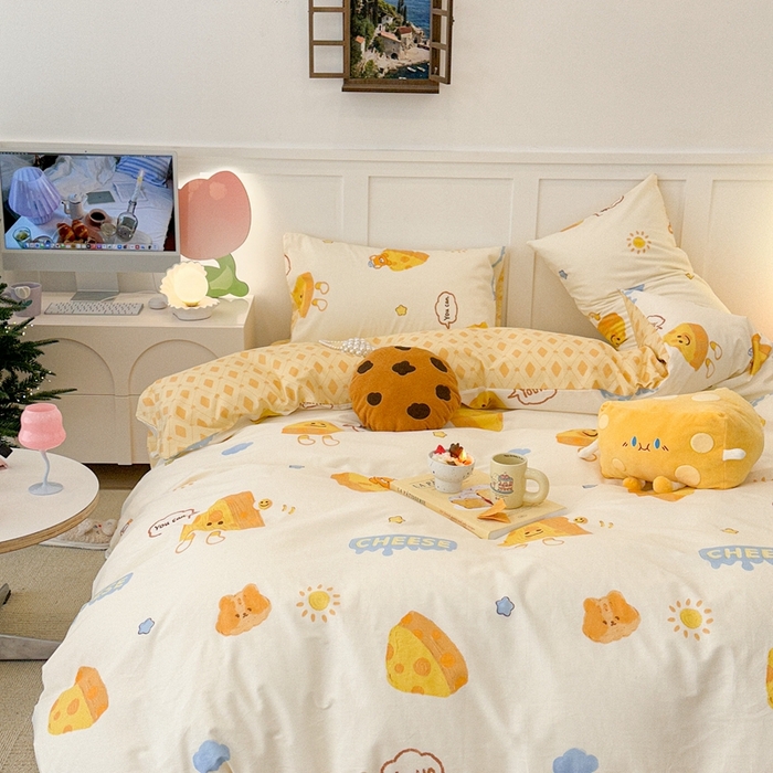 91家纺网 家纺一手货源 找家纺 昔可2023新款甜品系列 一口奶酪