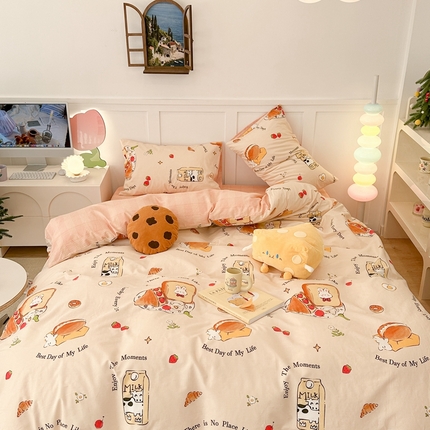 91家纺网 家纺一手货源 找家纺 昔可2023新款甜品系列 牛奶吐司