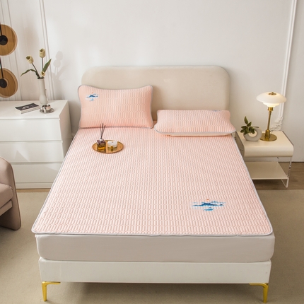 寐居2023山水画凉感丝乳胶凉席  山水画-嫩玉