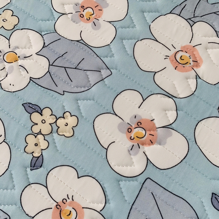 91家纺网 家纺一手货源 找家纺 小虾米 2023新款乳胶凉席床笠 绿野仙踪